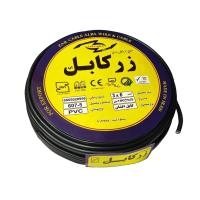 کابل 3 در 6 مشکی زرکابل 100 متری